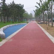 園林景觀道路-彩色透水地